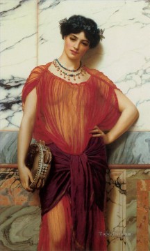 Drusilla dama neoclásica John William Godward Pinturas al óleo